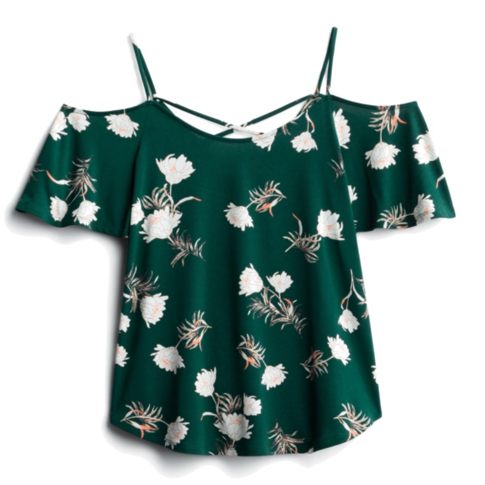 Valette Back Detail Cold Shoulder Top 🙋🏻‍♀️